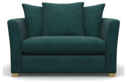 Heart of House Libby Fabric Cuddle Chair - Ocean